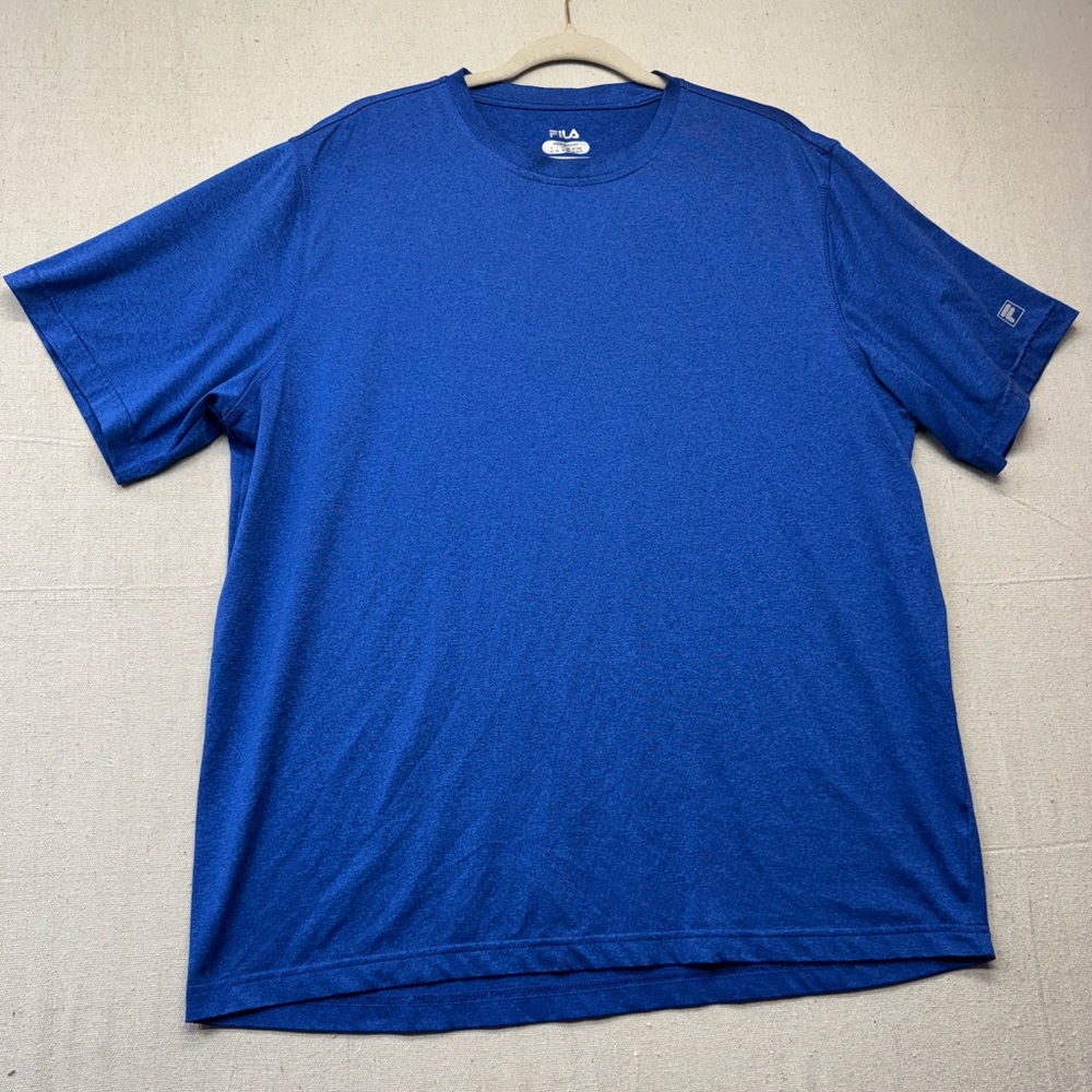 Fila Men's Vibrant Blue Short Sleeve Tee